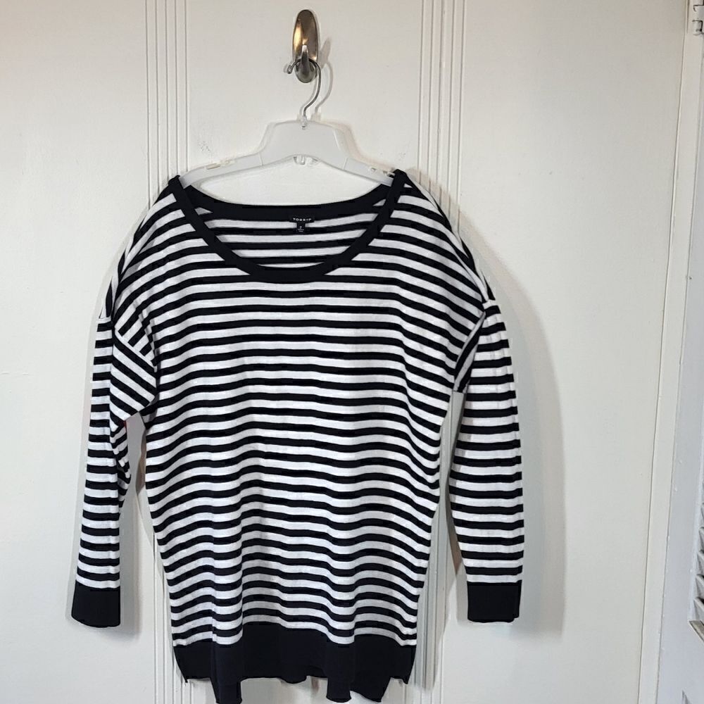 Plus Size Torrid Black & White Top